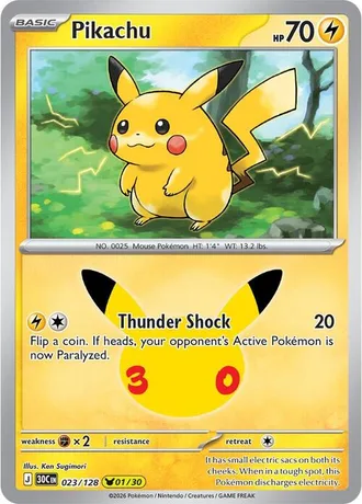 Pikachu 01/30
