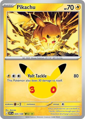 Pikachu 02/30