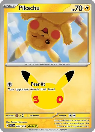 Pikachu 04/30