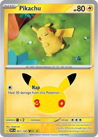 Pikachu 05/30