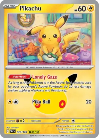 Pikachu 06/30