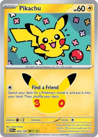 Pikachu 07/30