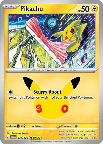 Pikachu 10/30