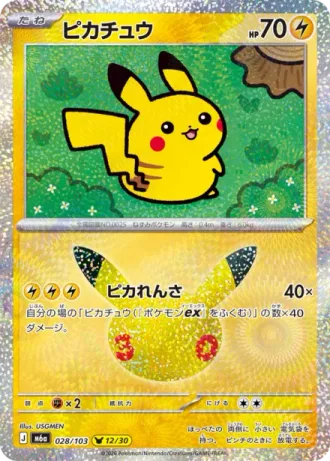 Pikachu 12/30