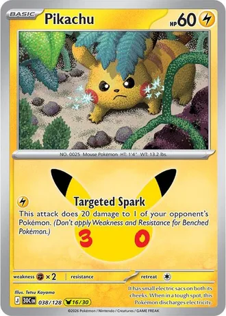 Pikachu 16/30