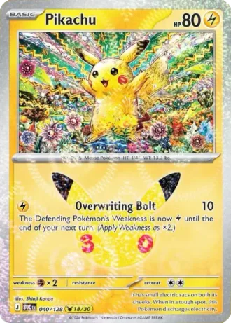 Pikachu 18/30