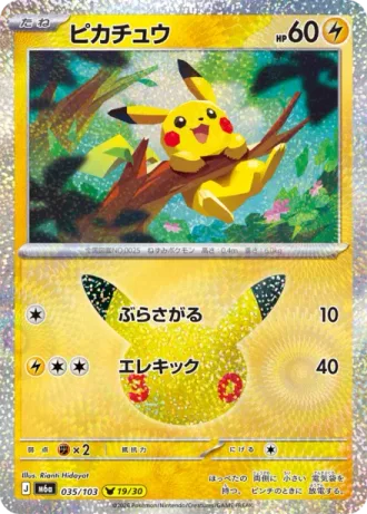 Pikachu 19/30