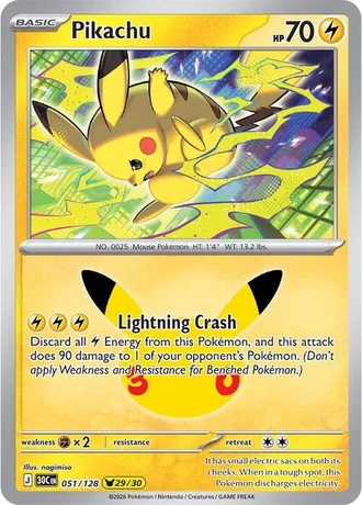 Pikachu 29/30