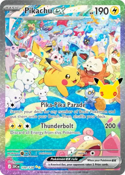 Pikachu ex giorno