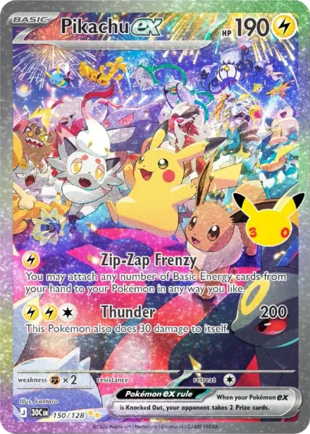 Pikachu ex notte