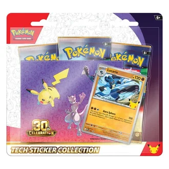 Collezione con adesivi
